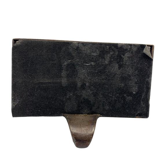 Santa Train Christmas Stocking Holders Hangers Mantle Black Metal Set Of 4 - Picture 10 of 13